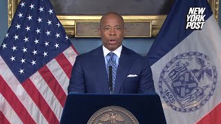 Eric Adams delivers address on Jordan Neely | New York Post