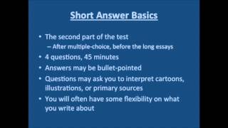 Introduction to APUSH Short Answers
