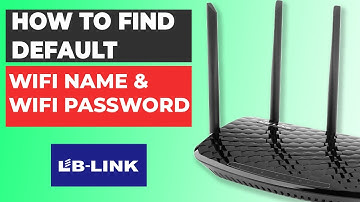 LB-LINK WiFi Password & Network Name - How To Find