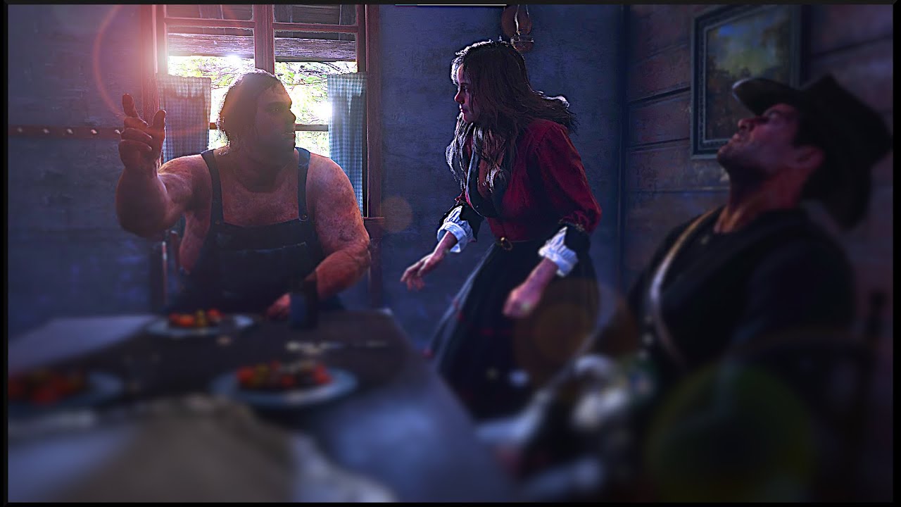 The Aberdeen Pig Farm (Hidden Pit Dialogue) RDR2 | Full Encounter ...