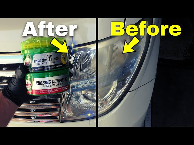 Light Duty Restoration  Turtle Wax Polishing Compound (Paste) 