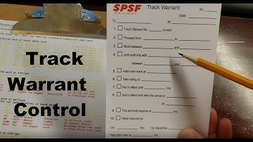 Stockyard Industrial Lead: Track Warrant Control (TWC) for Layouts