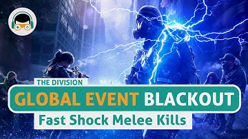 The Division 1.8.1 - How to get Fast Shock Melee Kills in GE Blackout
