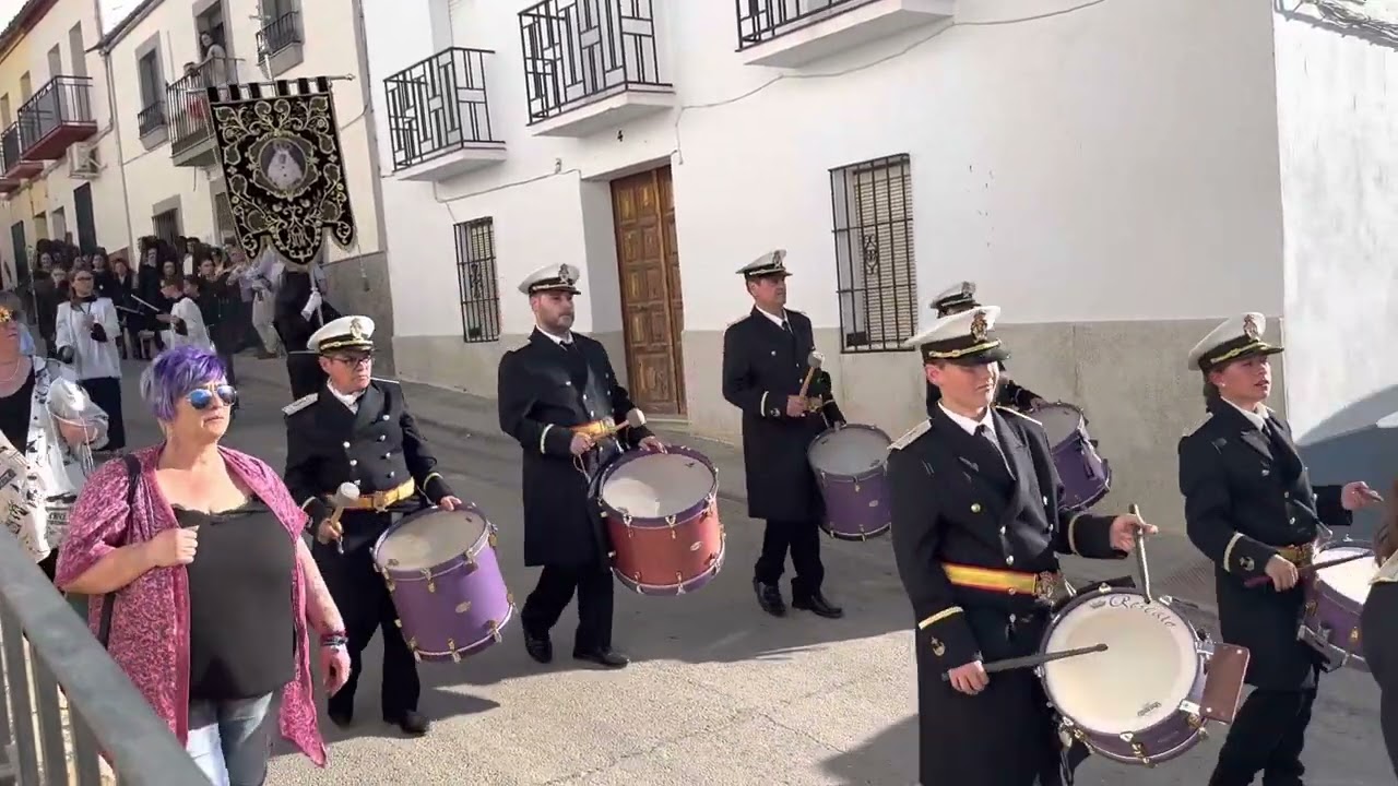 Procesión del Santísimo Cristo de la Expiración y Nuestra Señora de la Soledad. Lopera 2023.