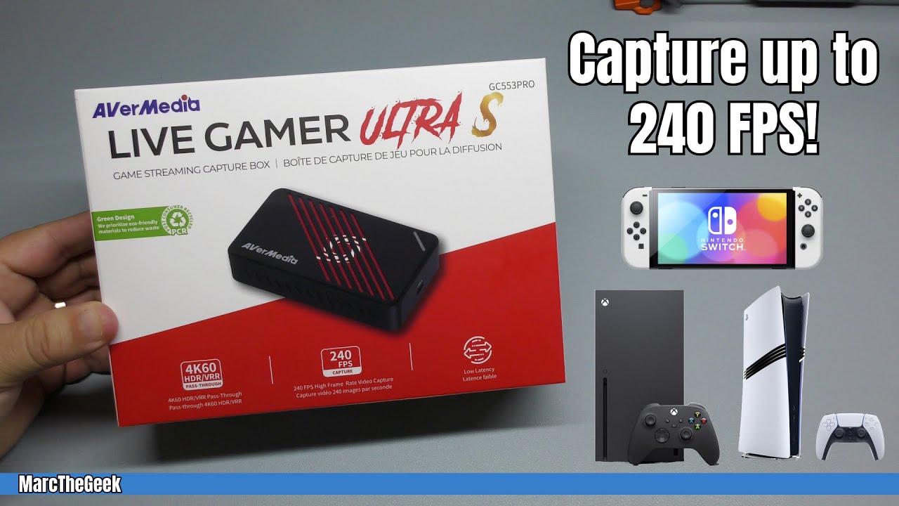 AverMedia Live Gamer Ultra S Hands On | Capture up to 240 FPS