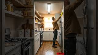 Disgusting filthy kitchen into a Pinterest dream 🧽 #shortstory #photography #aivisualization