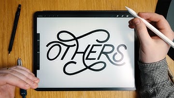 Procreate Lettering For Beginners - Flourishing