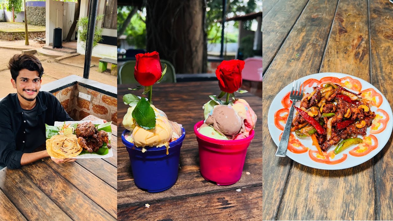 Rose pot ഇൽ ഐസ്ക്രീം 🔥😍 സാമുറായി ചിക്കൻ 😋 Bonappetit vlogs YouTube