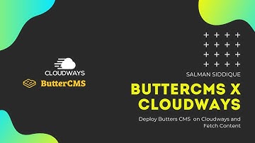 Deploy ButterCMS on Cloudways and Fetch Content in PHP App