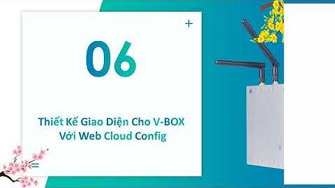 Bài 6 - Thiết kế giao diện WEB SCADA cho WECON IIoT VBOX