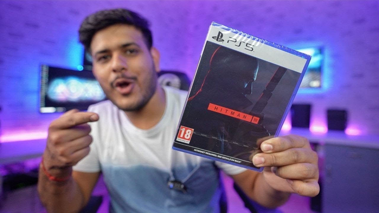 PLAYSTATION 5 - HITMAN III UNBOXING AND GAMEPLAY 😍