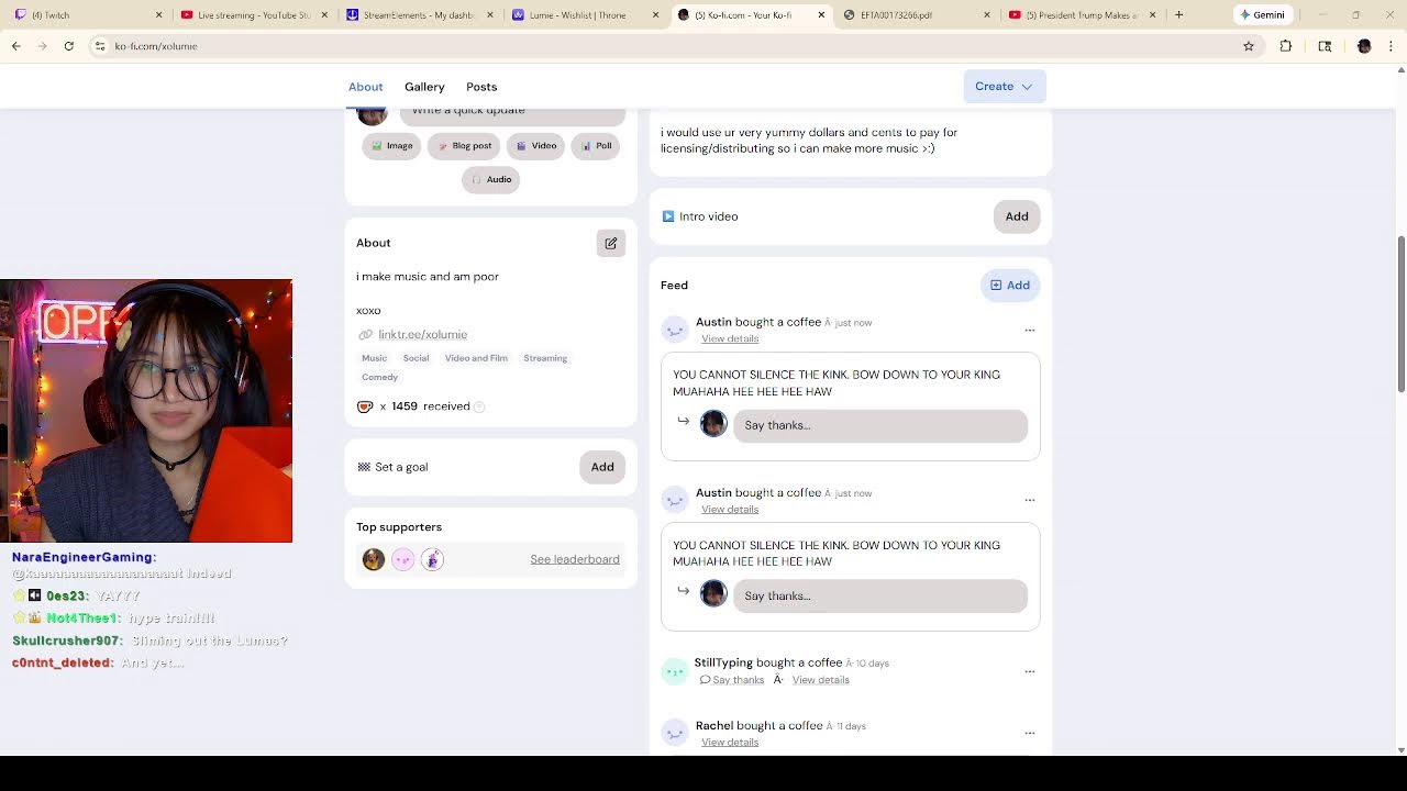 five eccentric nights at our house for the 4th time