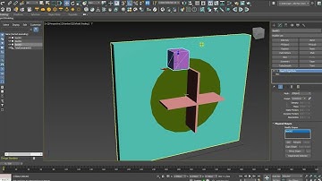 How to Make Self Rotating Wheel in 3ds max | Twist constraint Massfx animation techniques@zna_studio