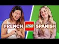 Strangers Try to Build Legos While Speaking Different Languages