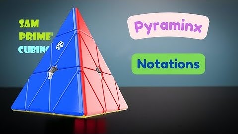 Pyraminx Notations