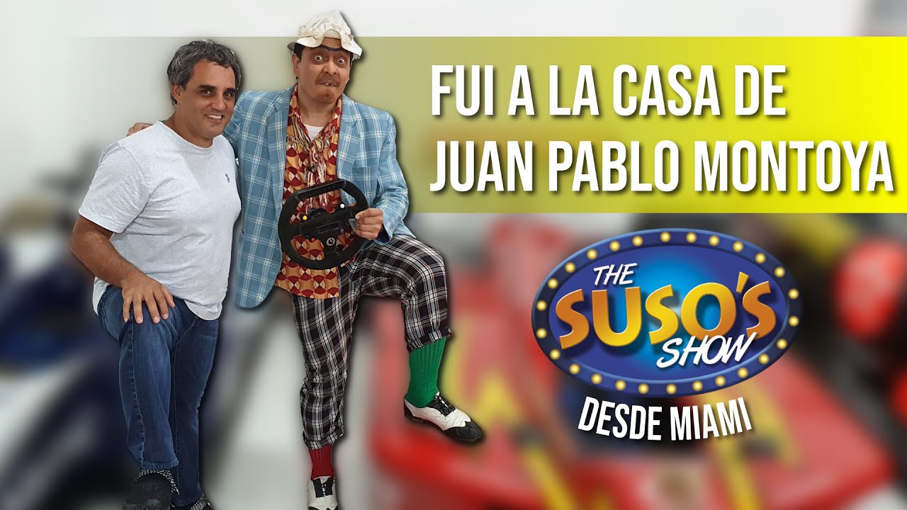 ¡JUAN PABLO MONTOYA SE CONFIESA! #TheSusosShow en MIAMI