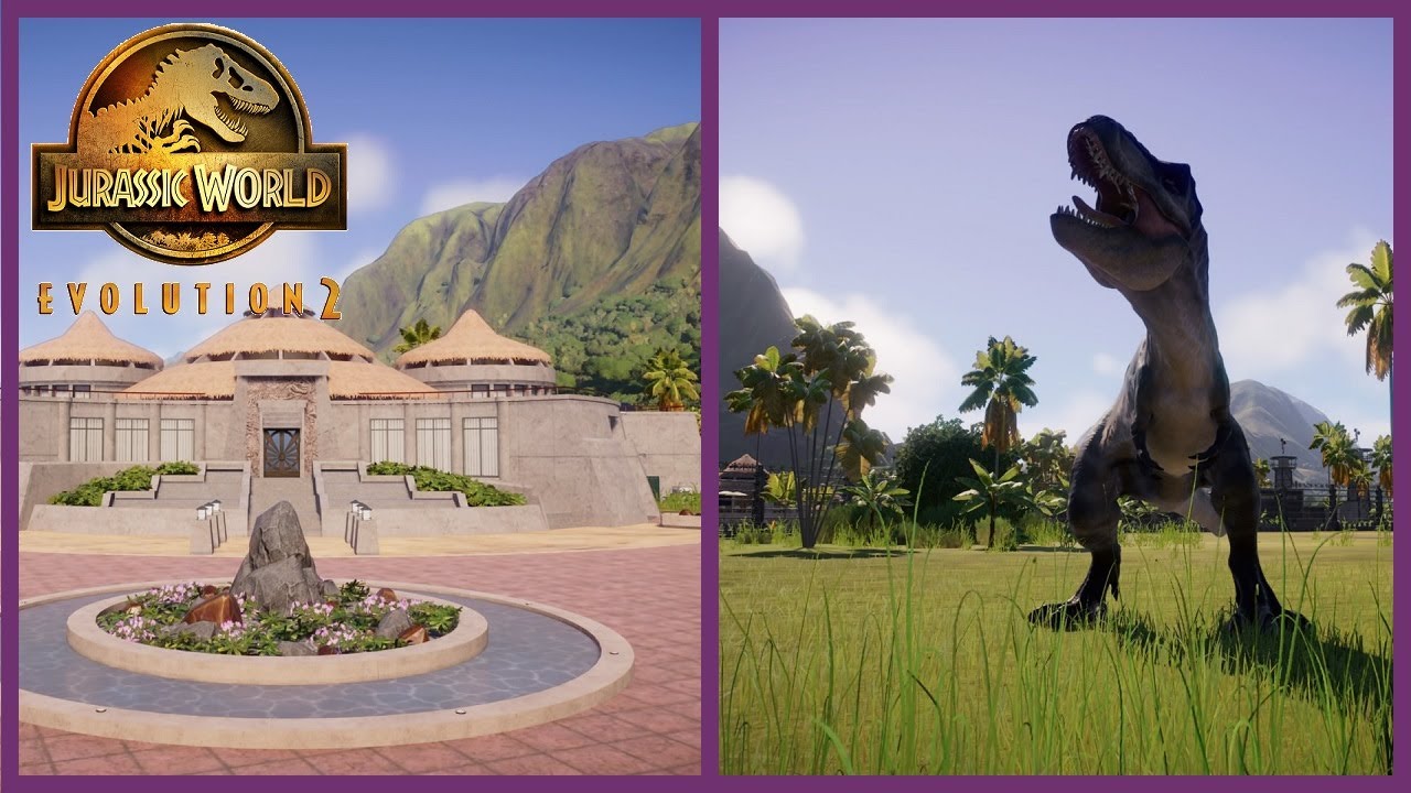 Dinosaur Island Safari Jurassic World Evolution 2 YouTube