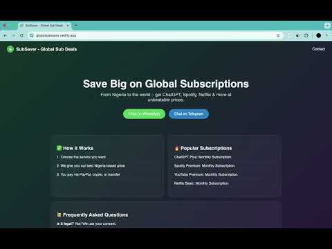 "Stop Overpaying for Subscriptions — Here's the Global Hack They Don’t Tell You!"