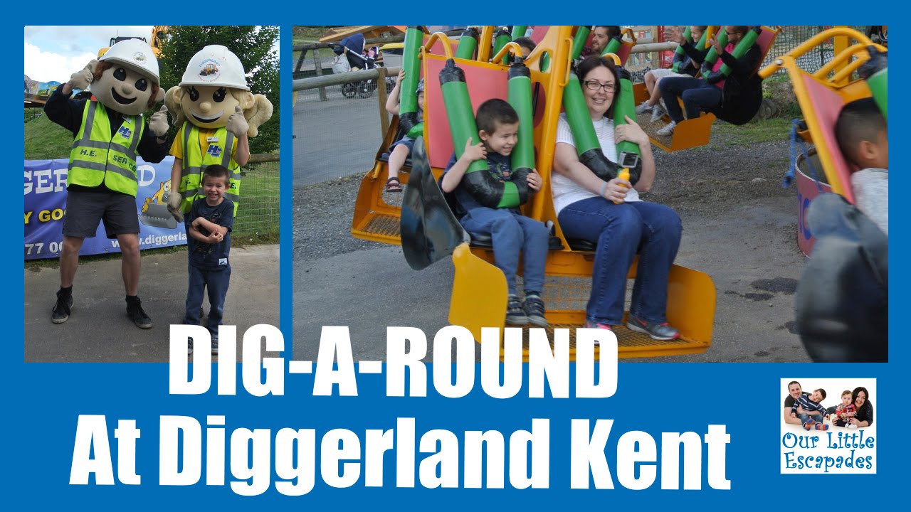 DIG-A-ROUND at Diggerland Kent - Diggerland Kent Rides
