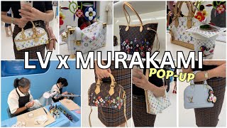LV x Murakami Pop-Up: Handbags, Artisans, and a Special Cafe Visit