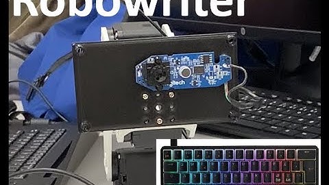 DTU 34753 Robotics - Autonomous Typewriter