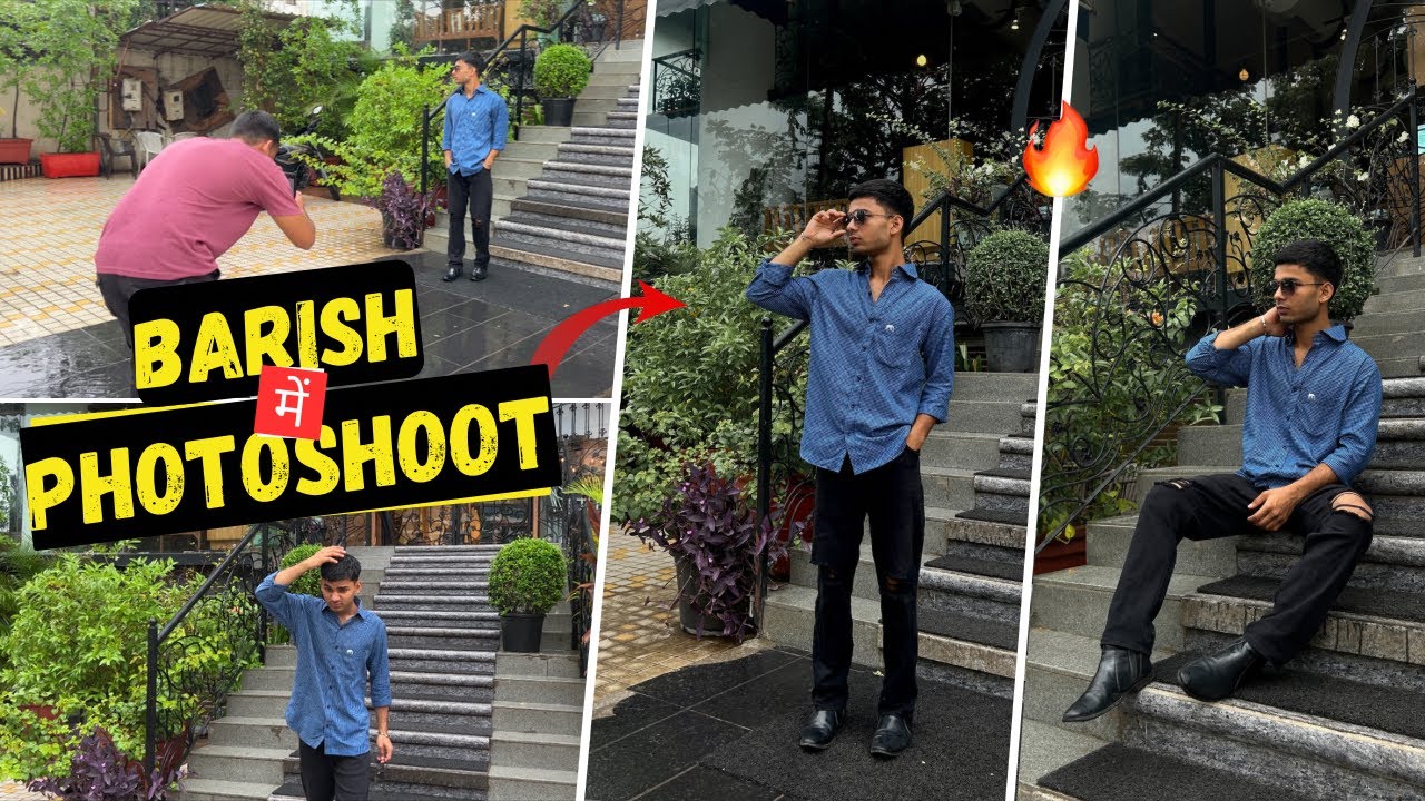 BARISH में PHOTOSHOOT|SURAT PHOTOSHOOT LOCATION | VLOG #2 #youtube #surat