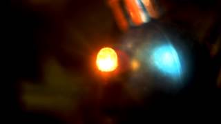 Yellow light (blinking light) - Free HD stock footage
