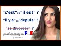 Cuál es la DIFERENCIA entre "C'est" y "Il est" en FRANCES ? clase 88