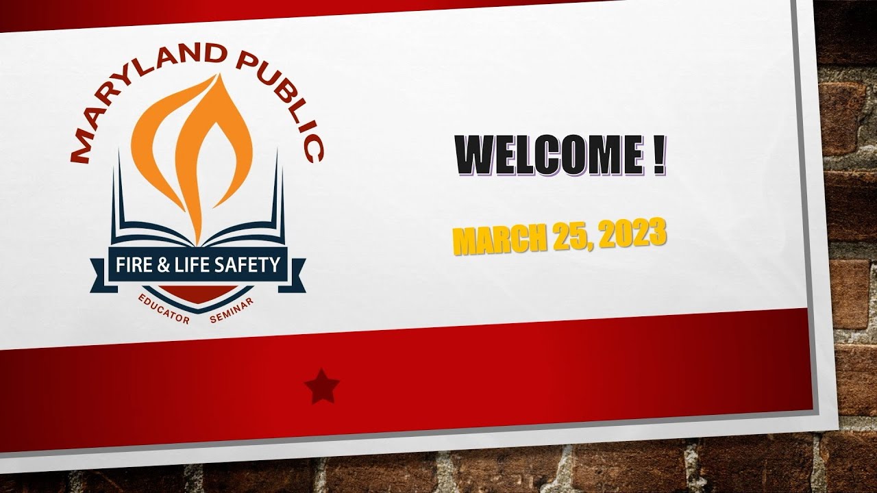2023 Public Fire and Life Safety Educator's Seminar (Claire Myer) YouTube