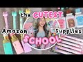 CUTE AMAZON BACK TO SCHOOL SUPPLIES HAUL! 📚✏️