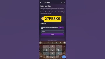 TapSwap Cinema New Code Today | TapSwap Today Code 6 July