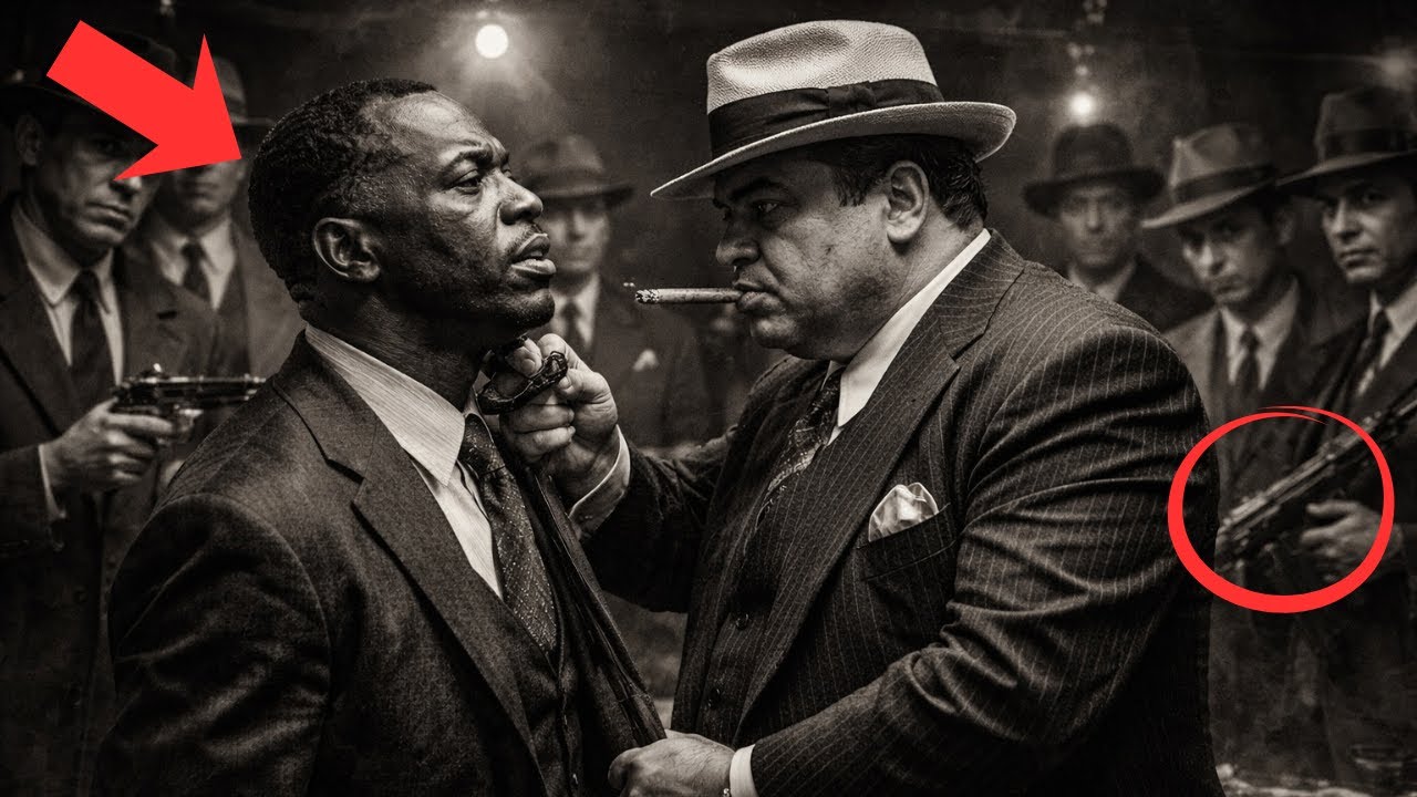 Mafia boss Al Capone Humiliated Bumpy Johnson in Front of Armed Men - What Happened Next Was Insane