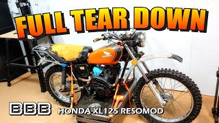 Celebrity Let's Take Apart This ENTIRE Dirt Bike Before Lunch - Vintage Honda XL Disassembly #dirtbike Profile