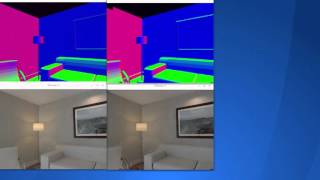 3DConFu Room Benchmark Scene for 3D Reconstruction