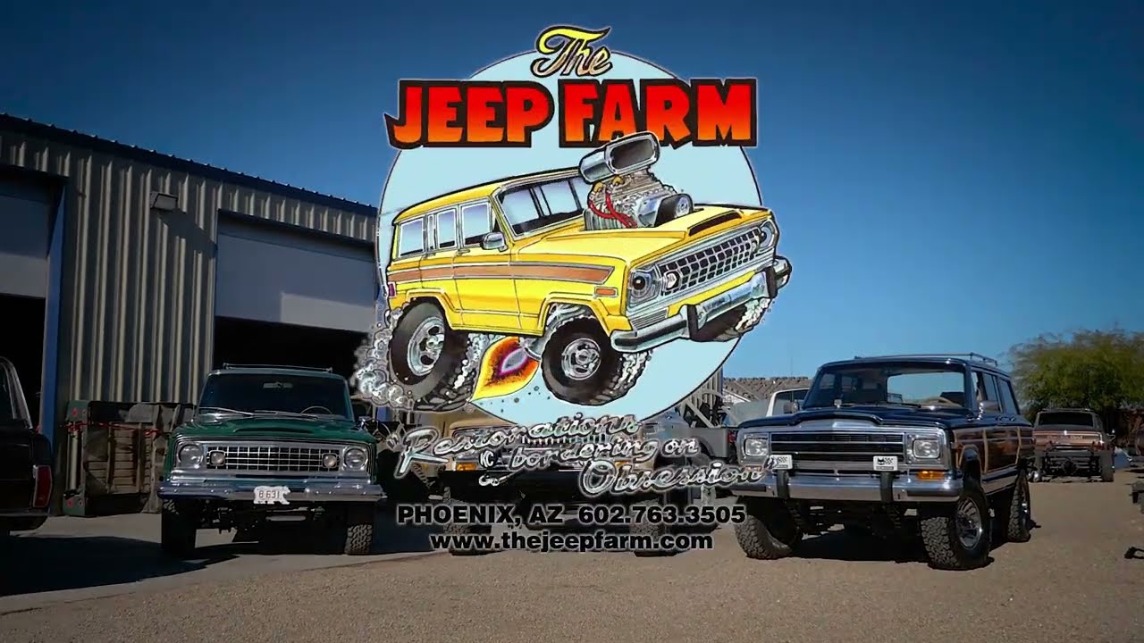 The Jeep Farm Grand Wagoneer / Cherokee Chief Refresh, Restoration, and Restomod