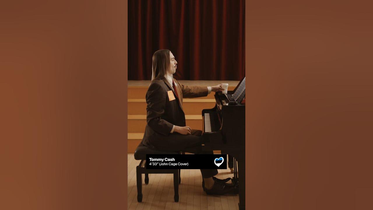 Watch Estonia's Tommy Cash take on a John Cage masterpiece #ALBM #Eurovision2025