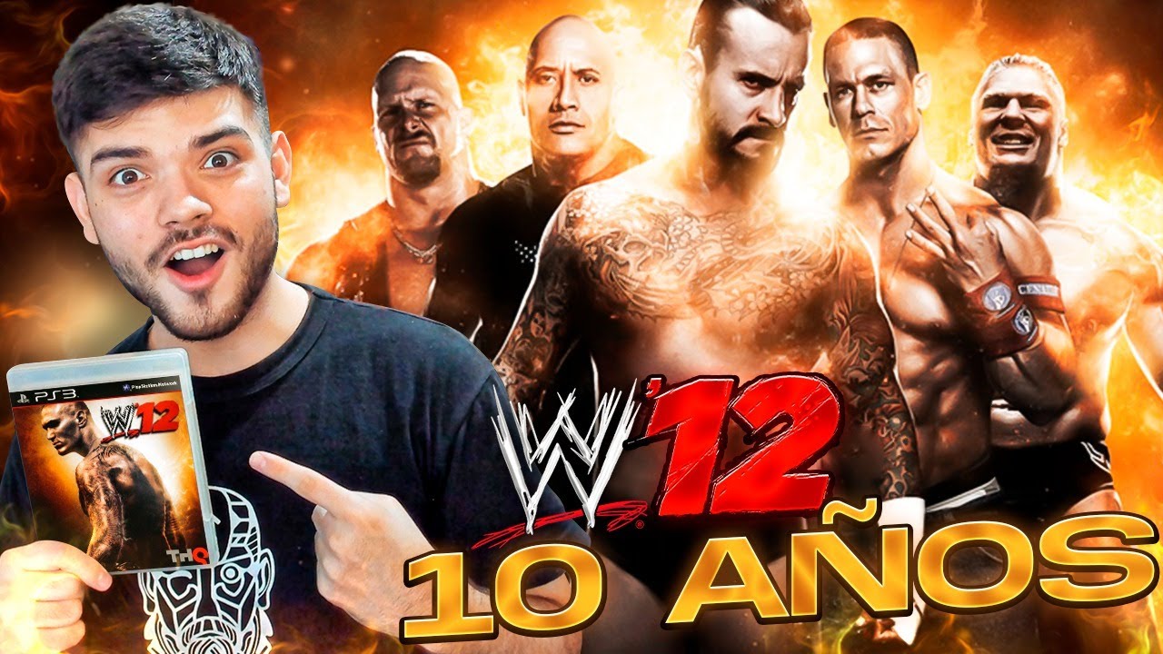 JUGANDO a WWE 12 por sus 10 AÑOS