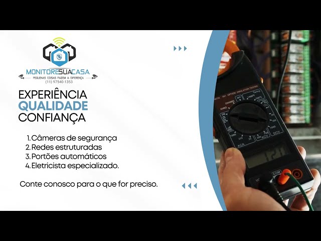 Vídeo de Monitore sua casa