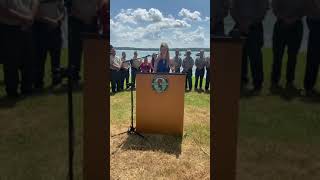 Operation Dry Water Kickoff Press Conference