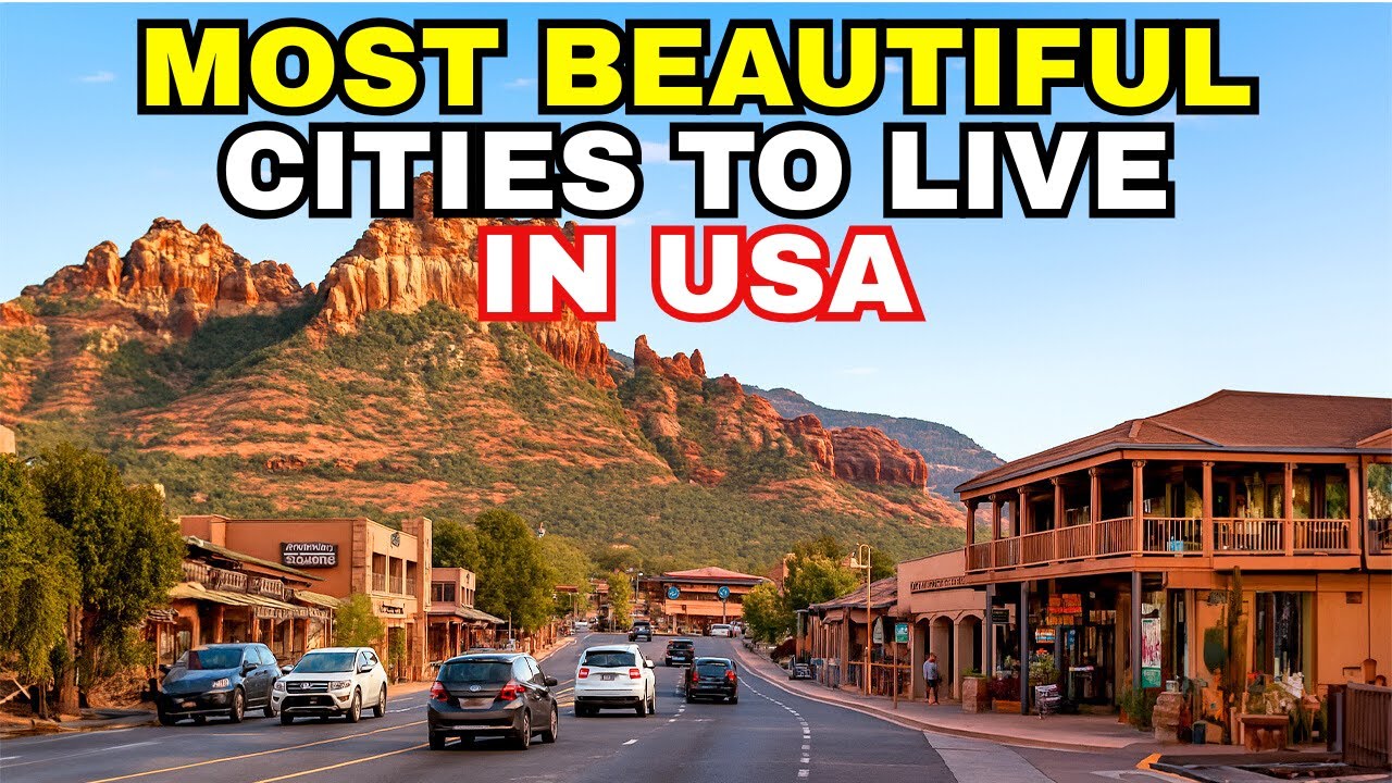 Top 10 Most Beautiful Cities to Live in the USA - YouTube