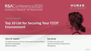 Top 10 List for Securing Your IT/OT Environment