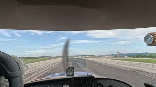 Rookie Pilot Landing A Cessna 172 At Towered Airport