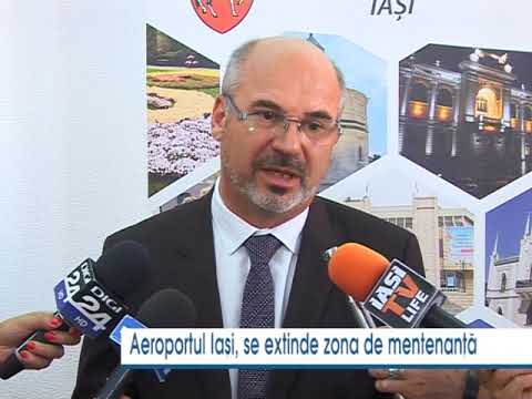 Aeroportul Iasi, se extinde zona de mentenanta televiziune digitala moldova