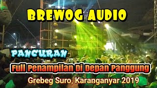 Brewog   Pendanilan Di Depan Panggung Finish Karanganyar 22 Sep 2019
