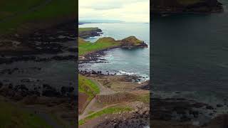 #GiantsCauseway #thegiantscauseway - #Aerials #StockFootage #4K #60FPS #NI #NorthernIreland #VisitNI