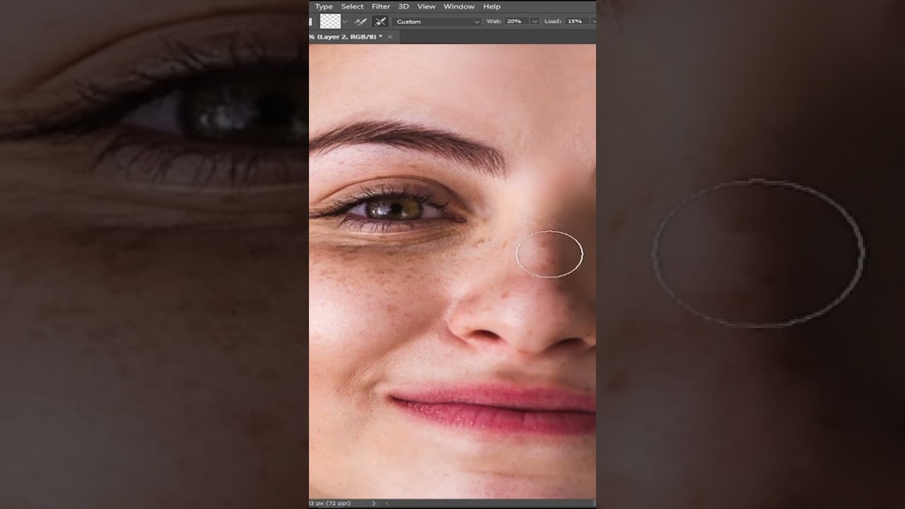 How to use Mixer brush Tool in Adobe Photoshop tutorial for beginners