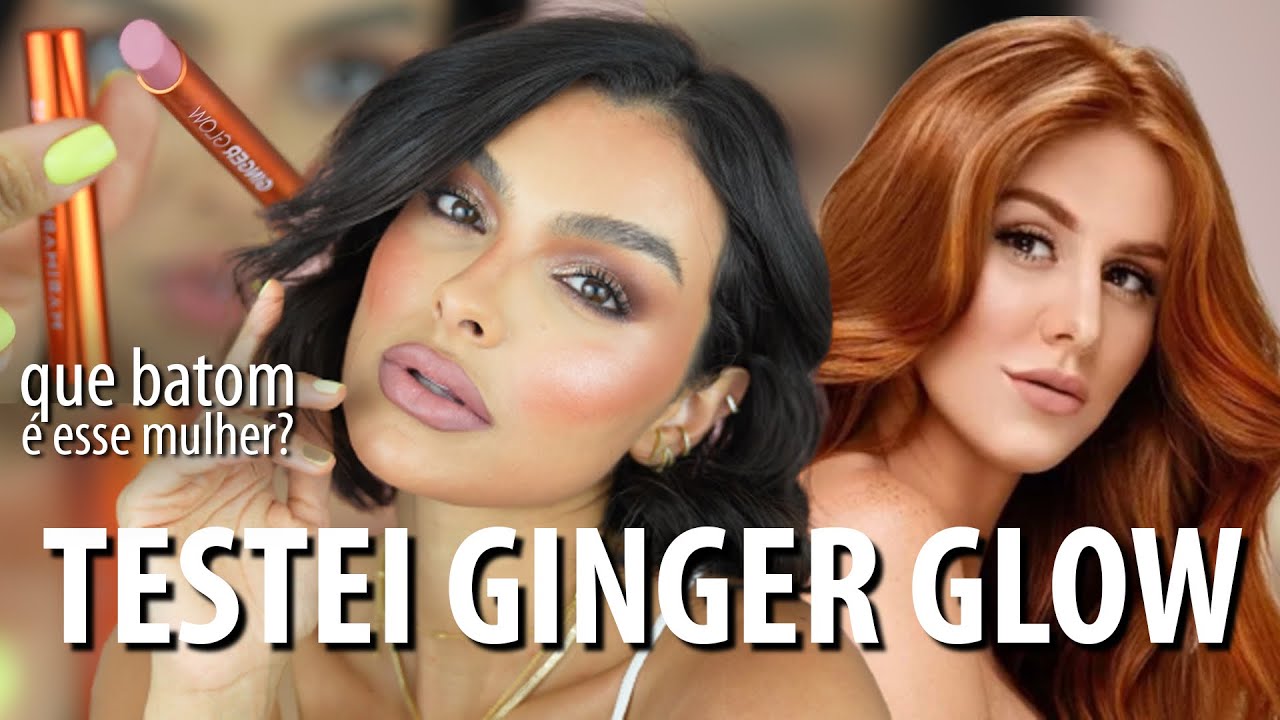 MAQUIAGEM *FÁCIL* PALETA *GINGER GLOW* MARI MARIA | USANDO MAKES NACIONAIS