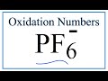 Oxidation Numbers in PF6-