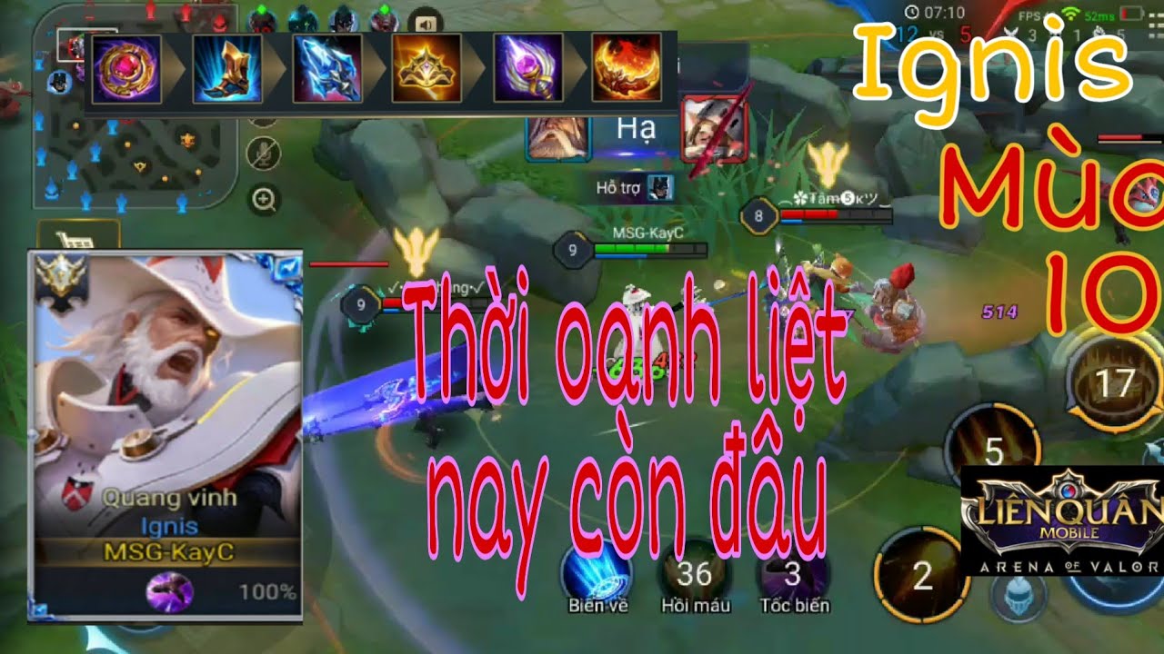 Ignis Rais Videos Ignis mùa 10 | Cực kỳ nguy hiểm với lối đánh này - YouTube