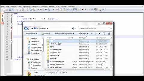 HTML & CSS Tutorial Part 4 "Creating Tables"